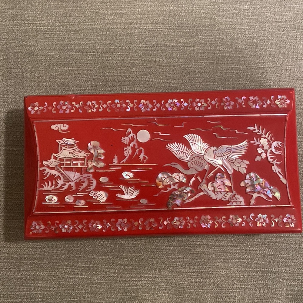 Vintage Asian Tobacco Case/Box